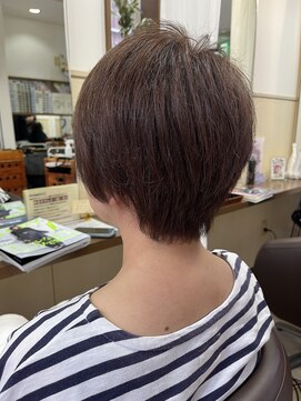 コアフィールフィス(COIFFURE fils) 《見附　今町》ラベンダーアッシュカラー