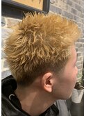 スパイキーショート<理容室>[メンズ/眉毛/バーバー/御徒町]
