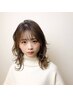 ☆レブリデジタルパーマコース（傷みを補修しエアリーなサラツヤ髪へ）