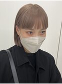 ☆ハイトーンブリーチミルクティーカラーホワイトベージュカラー