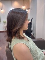 ノーヴェ(Nove)&nbsp;パーソナルカラー診断 ブルベ夏タイプ　インナーハイライト