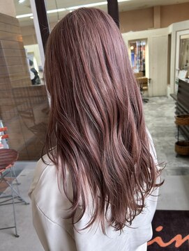 エイム ヘアメイク 横川店(eim HAIR MAKE) pink beige