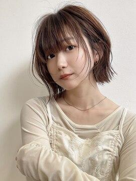 メルバイグラフ 梅田(mel by GRAFF) 【ミニボブ】ナチュラルボブ/ストレートボブ/ショートボブ