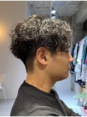メンズパーマ メンズ ビジネスパーマ シャドウパーマ森田鴻之介