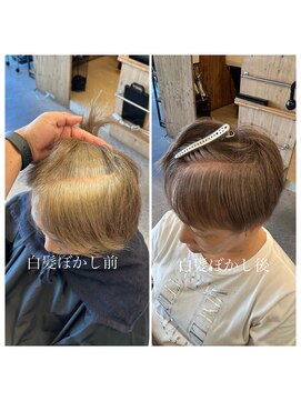 シエル(Ciel by Natural) 白髪/白髪ぼかし/ハイライト