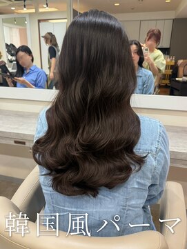 アミー 銀座(Ammy) 韓国風パーマ/コテ巻き風パーマ/髪質改善/レイヤー