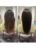 20代30代40代50代ニュアンスカラー★髪質改善酸熱トリートメント