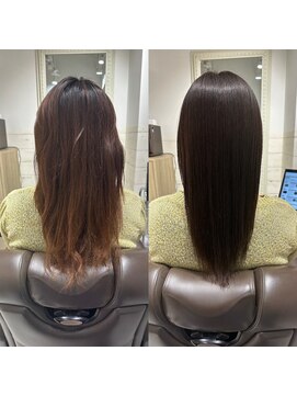 シェル 鎌倉小町(SHELL) 20代30代40代50代ニュアンスカラー★髪質改善酸熱トリートメント