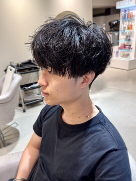 クレビアテン(CreBiA ten_) シャドウパーマ　メンズパーマ　ニュアンスパーマ