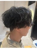 メンズパーマ/メンズマッシュ/波巻き/赤羽/赤羽岩淵