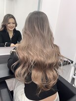 エゴ 池袋(EGO) 10代20代30代外国人風バレイヤージュ ハイライトカラー