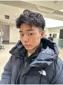ラフパーマ#メンズショート#メンズパーマ