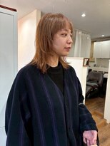 ムク(Muku) ミディアムヘア×顔周りレイヤー