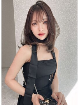 天神美容室 『福岡美容室/ayana』韓国ヘア/学割/当日予約/ブラウン