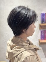 エンクス(enx)&nbsp;大人ガーリー/ダークアッシュ/似合わせカット/鶴ヶ峰SK38