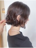 【morio原宿】ボブパーマ 暖色カラー