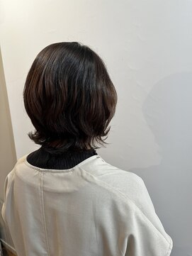 ピュアソウル(Pure Soul) トレンドも大切♪くせ毛を活かすウルフボブ