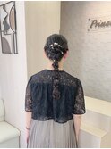 お呼ばれヘアセット 182