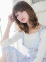 モッズヘア 福岡天神店&nbsp;mod's天神/ミルクティーブロンドデジタルパーマくびれミディb