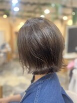 ボンドヘアステージ 良福寺店(BOND hair stage) 切りっぱなしボブ