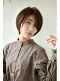 【Vicke渋谷】ナチュラルショートボブ