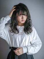 ジョニー ワンノート(Johnny Onenote)&nbsp;【Johnny Onenote】外国人風デジタルパーマ×グレージュ