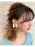 [OCEAN Hair&Life 藤原 純]ラフハーフアップ☆