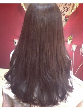 アリーナ 緑が丘店(arena) つやロング×ピンクベージュ（N)