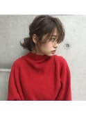 前髪/レイヤーロング/レイヤーボブ/ヘアアレンジ/ウェット