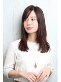 素材を生かすストレート