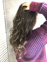 ヘアサロンエム 渋谷店(HAIR SALON M)&nbsp;外ハネボブ/アッシュブラウン/ネオウルフ/デザインカラー