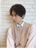 【 松戸 駅近】センターパートマッシュショート