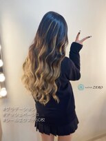 ヘアメイクサロン ゼロ(ZERO)&nbsp;学割有り☆エクステグラデーションなら地毛のカラーの不要♪