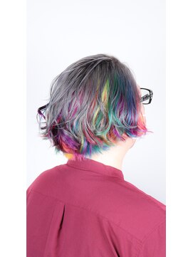 クリップ ジョイント ゴッド(CLIP JOINT GOD) silver on rainbow