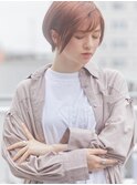 ナチュラルストレートショート