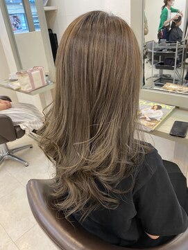ヘアーサロン イルア 北越谷(hair salon I'LUNA) ハイグレージュ