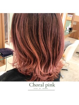 アパルトメント ジェシカ(l'appartement de Jessica) コーラルピンク