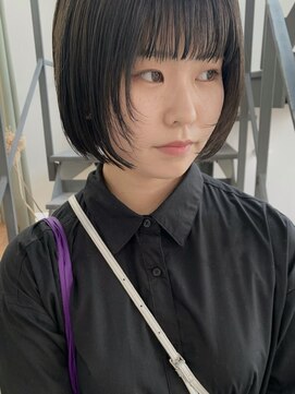 ヘアー アイス 御器所本店(HAIR ICI) ボブ×フェイスレイヤー