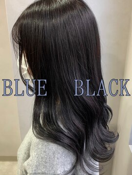 カノア(canoa) 黒染め不使用！ブルーブラック