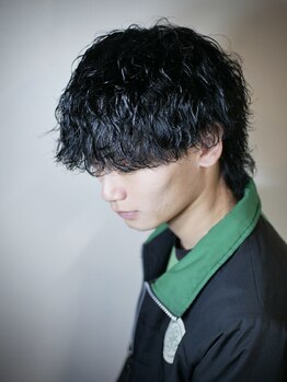 メンズヘアーサロン スウェル(Men's Hair Salon SWELL)の写真/【七隈/福大前/メンズ専門店】カジュアル派から個性派まで納得の仕上がりに☆カット＋パーマで流行を体感！