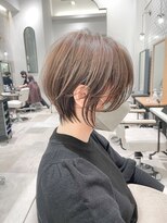 ハルキミナト ジャパン ヨコハマ(HARUKI MINATO japan YOKOHAMA)&nbsp;大人ショート/レディース ショート ブラウンベージュナチュラル