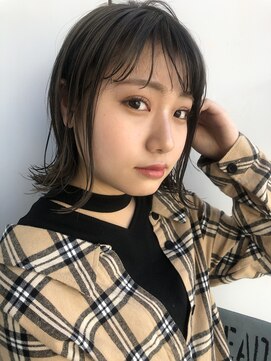 ヌード(NUDE) NUDE外ハネボブ 切りっぱなしボブ タッセルボブ レイヤーボブ