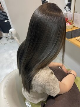 クレア 岡崎南店(CREA) ナチュラル艶髪♪オリーブグレージュ