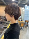 大人可愛い20代30代40代◎フルバング似合わせカットショート