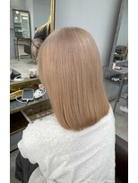 オズ 郡山桑野店(OZ)&nbsp;【オズ】#ベージュ #ブリーチカラー #ミルクティーベージュ