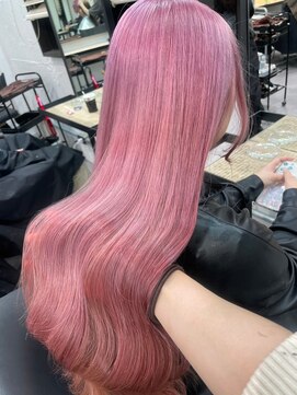 ベレーザ 渋谷(BELEZA) 6467ニュアンスカラーベビーピンクホワイトピンクワンホンヘア