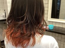 ヘアーズリンクス(hair's RINX.)の雰囲気（髪に優しいオーガニックカラー使用♪）