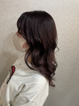 ヘアーアトリエ ラフェル(hair atelier Rafel) 顔周りレイヤースタイル