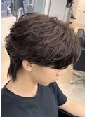 【標準】フェザーパーマ80% MENSFEEL東梅田店