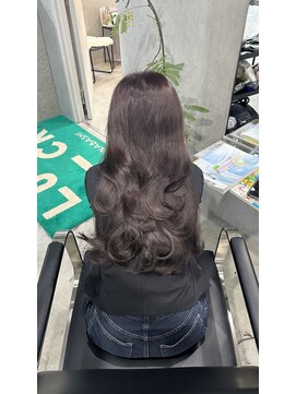 ラック(LUCK) レイヤーぱっつん前髪ステップボーンカットシルキー船橋/韓国